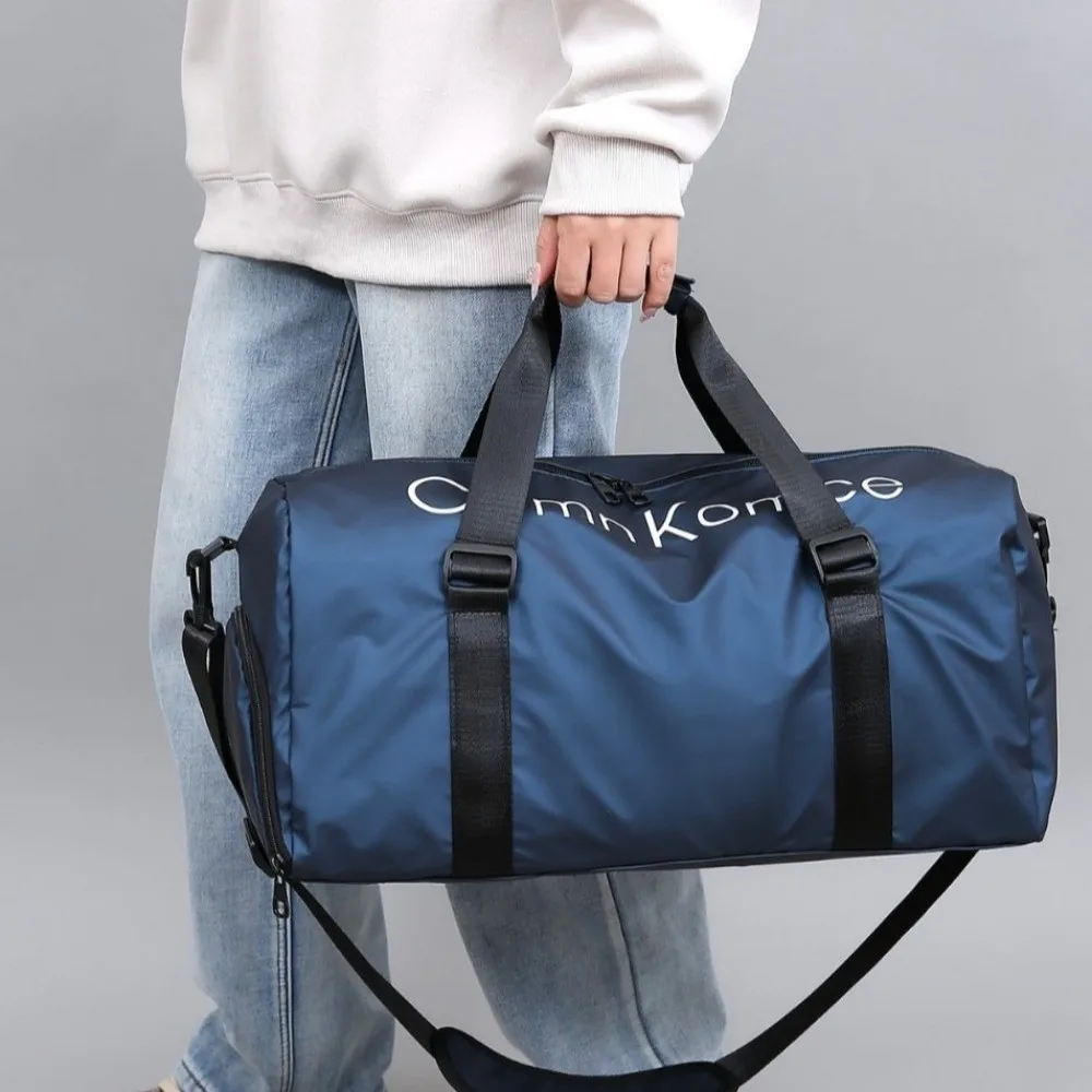 

Waterproof Gym Handbag with Shoes Pouch Dry Wet Pocket Fitness Bag Multi-Pocket Design Outdoor Yoga Tote Fitness Training