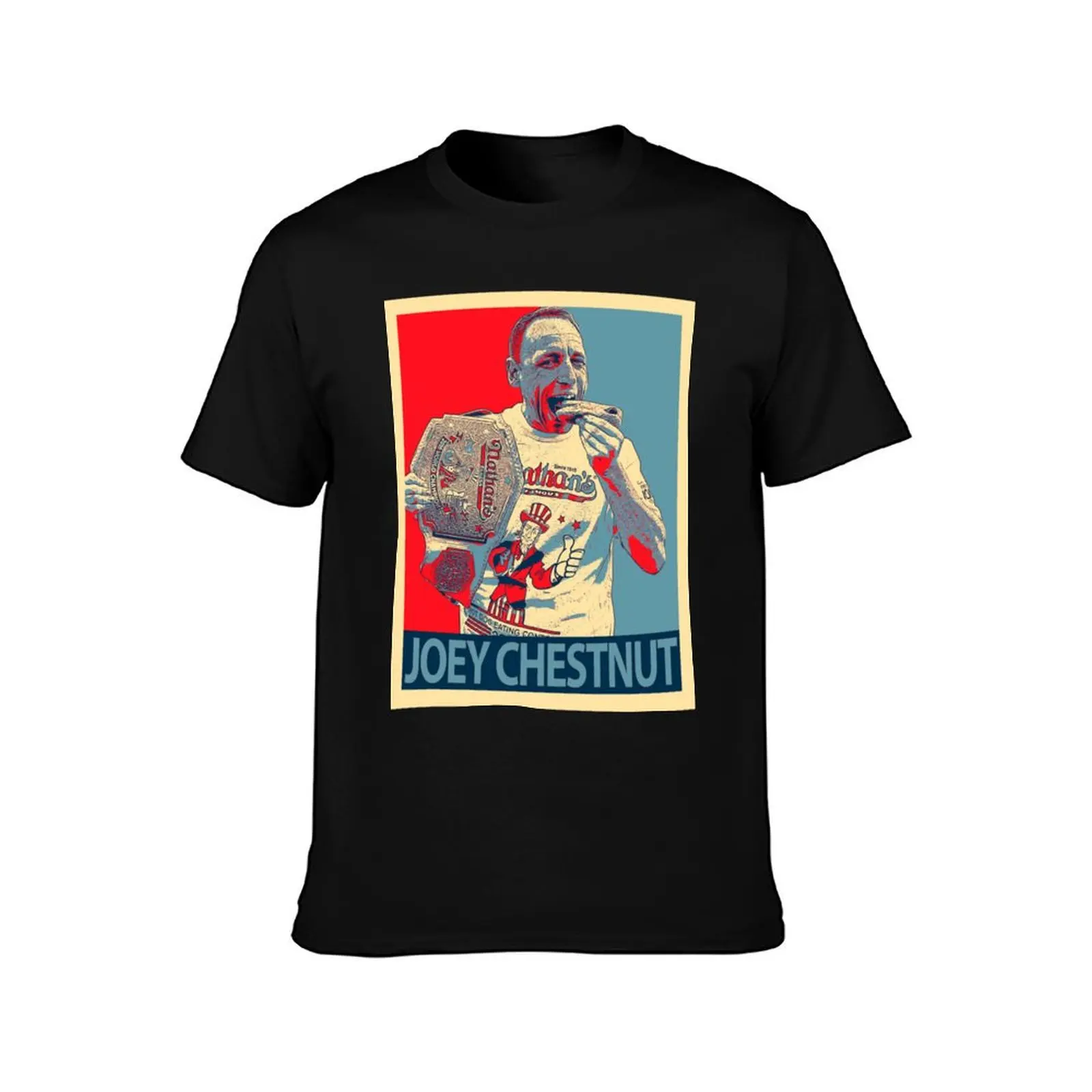 joey chestnut champion Clas T-Shirt cute tops baggy shirts anime tshirt street wear fruit of the loom mens t shirts