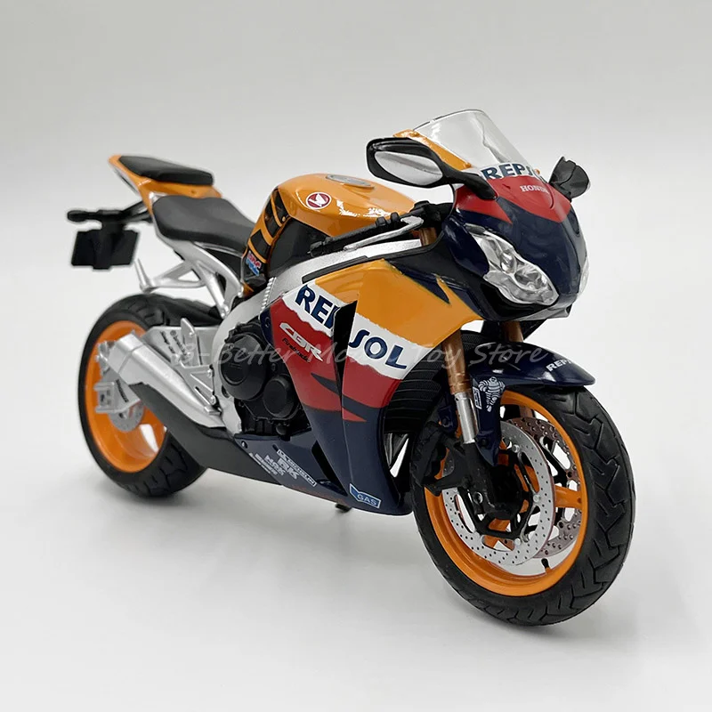 Automaxx 1:12 Diecast Motorcycle Model Toy Honda Repsol Replica Collector Edition