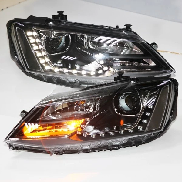 Set of For VOLKSWA GEN  Led Headlight with Daytime Running Lights 2011 Year