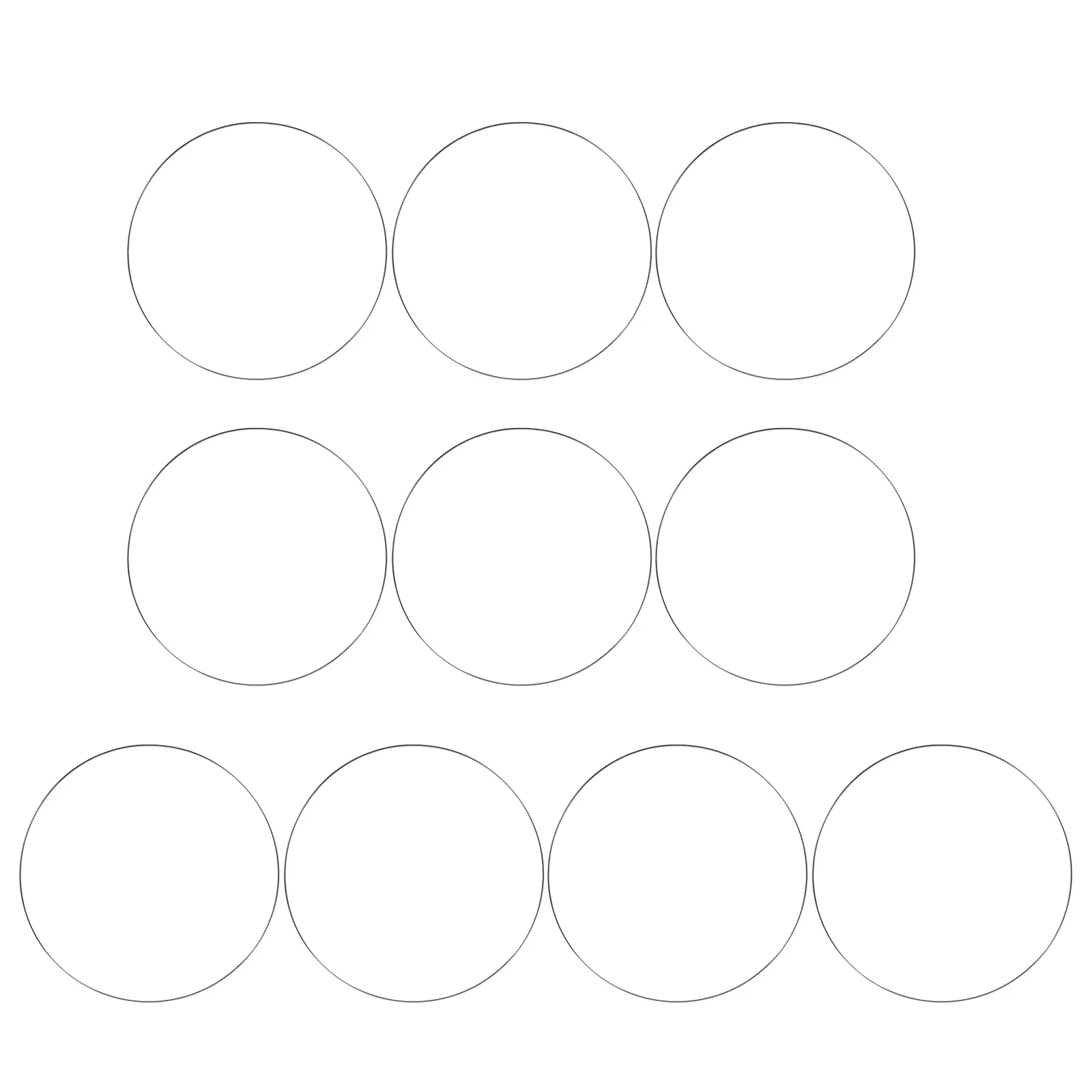 10 قطعة حلقات زاك معدنية 30 سنتيمتر قوي خفيفة الوزن الحرفية الأطواق ل Macrame Diy بها بنفسك ديكور المنزل دوائر إكليل مستديرة لحفل الزفاف #6