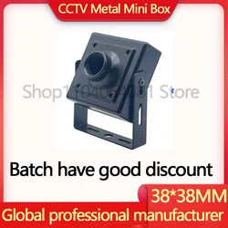 CCTV Metal Mini Box Camera Housing / Case For sony ccd 38x38 AHD 1080P IP Cam PCB (No Lens Camera Board) dvr Surveillance System