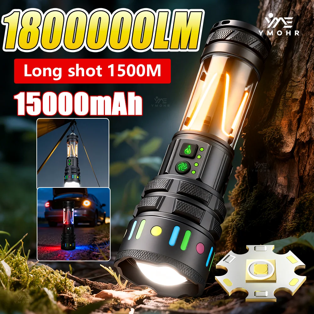 ハイパワー-led-懐中電灯キャンプランタン-usb-充電式懐中電灯ムードライトズーム可能な-edc-トーチ防水屋外トーチ-led懐中電灯-充電式-日常使い懐中電灯-作業用懐中電灯-リチウム電池家庭用懐中電灯