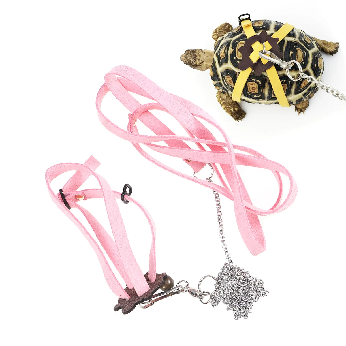 

Pet Carrier Adjustable Reptile Harness Turtle Training Leash Lizard Rope The Dog Small Animal for