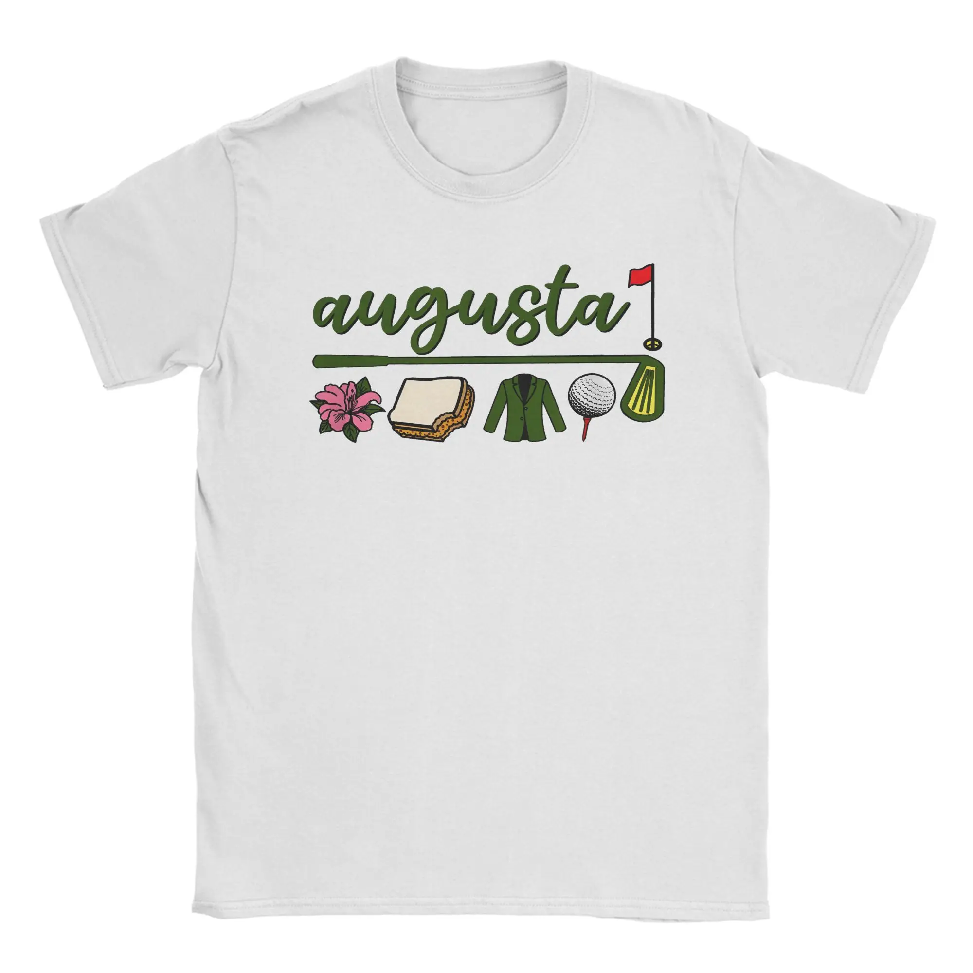Augusta Georgia Azalea Golf Pimento Cheese Jacket T Shirt Summer  Trendy Cool T-Shirts Cotton O Neck Oversized Clothing Tops