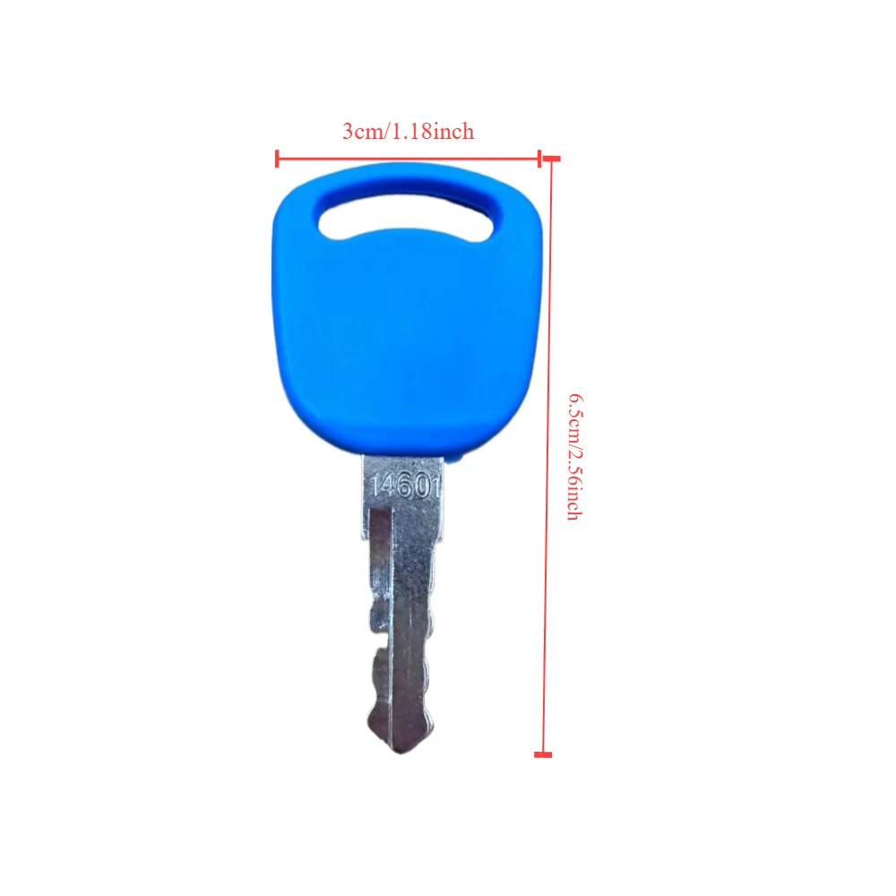 

1PCS/2PCS 14601 Key For New Holland Excavator Grader Dozer Heavy Equipment