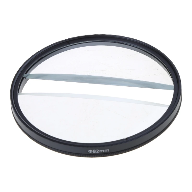 Centerfield Split Diopter Filter for Camera Lens Special Effect Filter 49/52/55/58/62/67/72/77/82mm