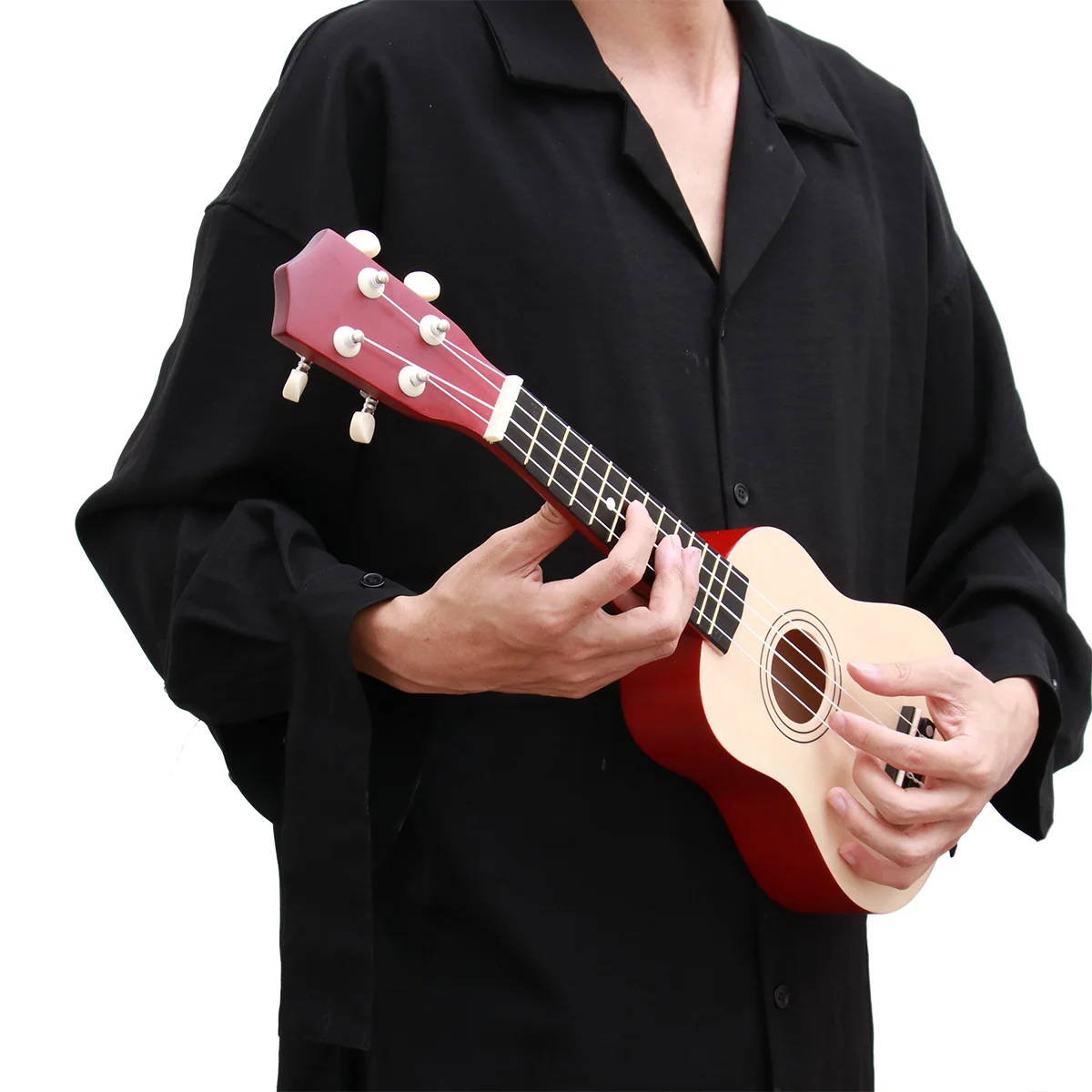 Acoustic Mini Guitar Musical Instrument Kids Toy Small Ukulele Colorful Student Childrens