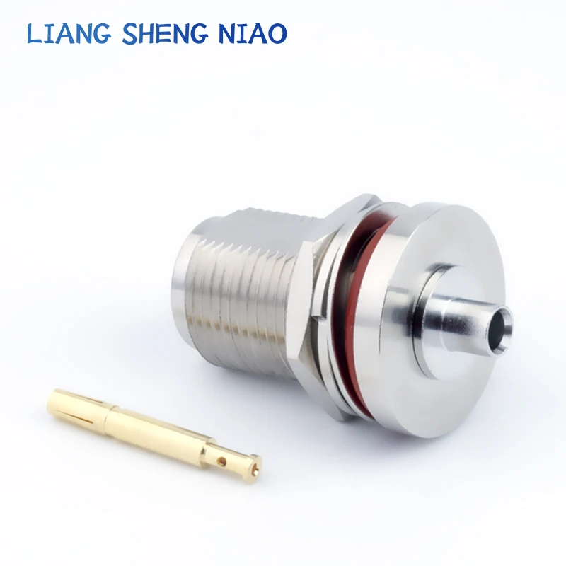 Conector RF N Cabo de solda de cabeça fêmea, Linha Semi-rígida, Semi-flexível, RG405 086, 50-2, N-KYB2