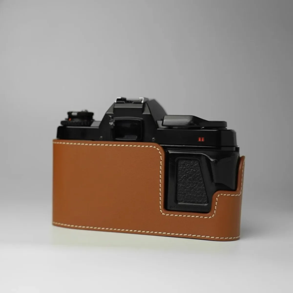 Custodia protettiva per mezza custodia per fotocamera in pelle di vacchetta vintage Custodia protettiva per accessori per fotocamera Pentax K2 фоторюкзак 1]