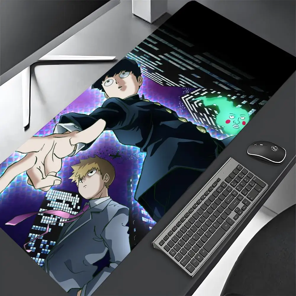 Mob Psycho 100 Large mouse pad Mouse Pad Gaming Mousepad Large 900x400mm MouseMat Gamer Mause Carpet PC Desk