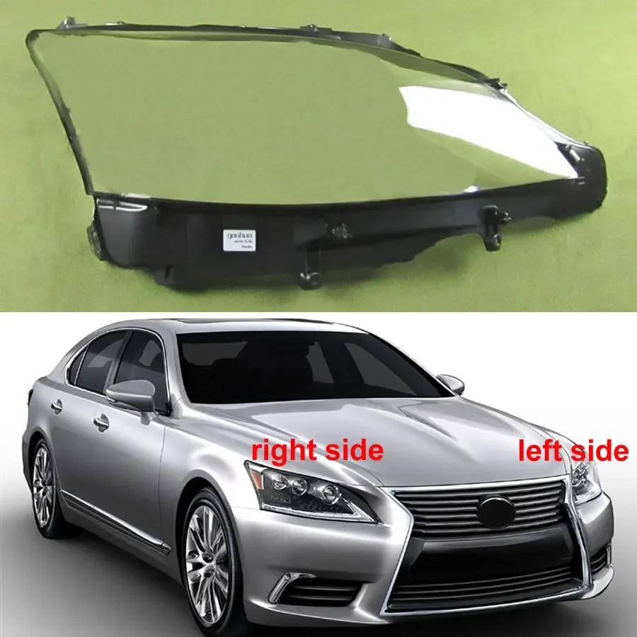 

For Lexus LS460 LS600H 2013 2014 2015 2016 Car Accessorie Headlamp Transparent Cover Headlights Shell Lampshade Lens Plexiglass