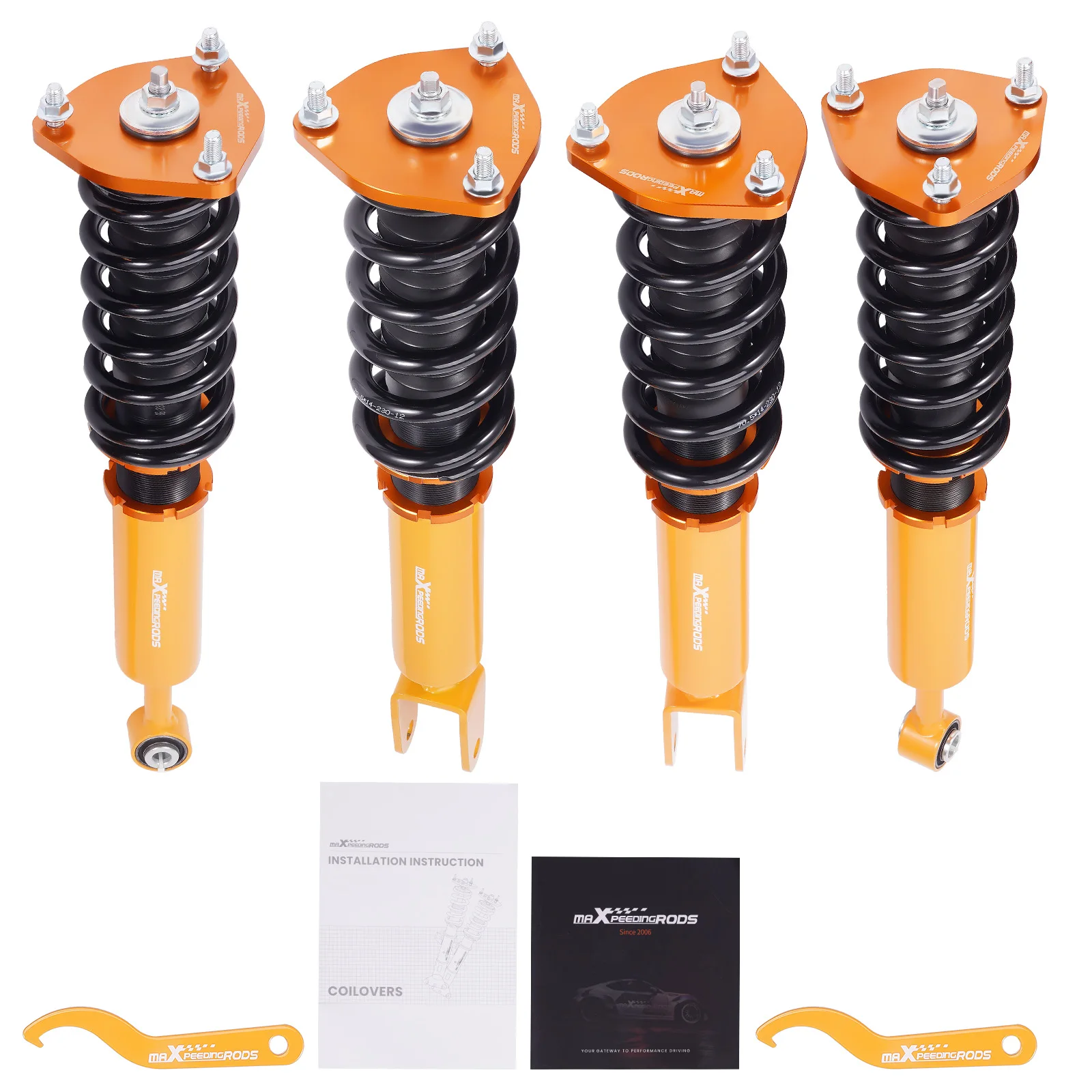 

4pcs Amortisseurs Combinés Filetés For Lexus Ls460 2007-2016 Rwd Usf40