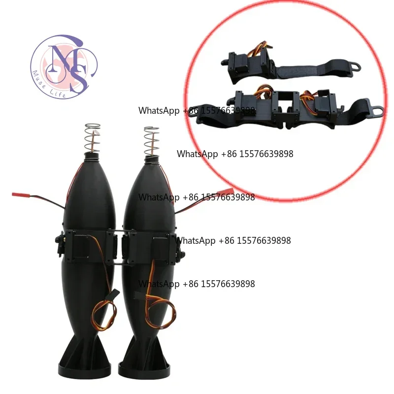 ZOCI-FOR-FPV Drone Servo Payload Dropper 5-12V Quick Release Air Dropping Device Auto Replacement Parts