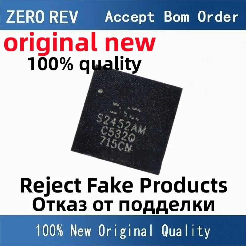 

2-10Pcs 100% New free delivery IRS2452AM IRS2452 S2452AM MLPQ-32 IRS2052MTRPBF IRS2052 IRS2052M MLPQ48 Brand new original chips