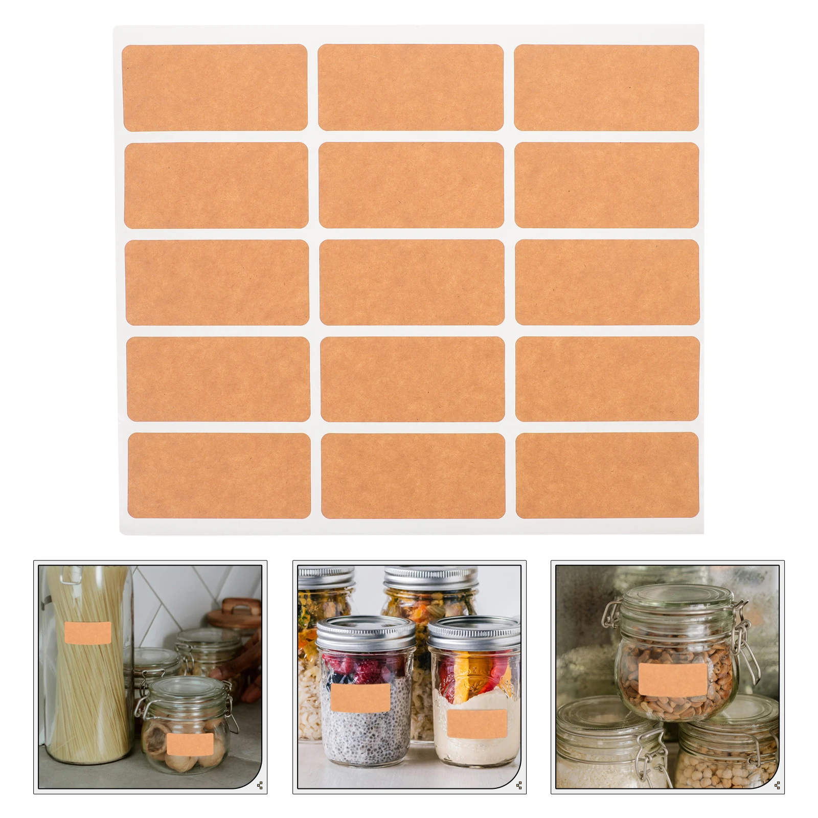 

150 шт., наклейки с именами для контейнеров, клейкие сортировочные бирки, листы наклеек, органайзер для домашнего хранения, липкие именные бирки, этикетки