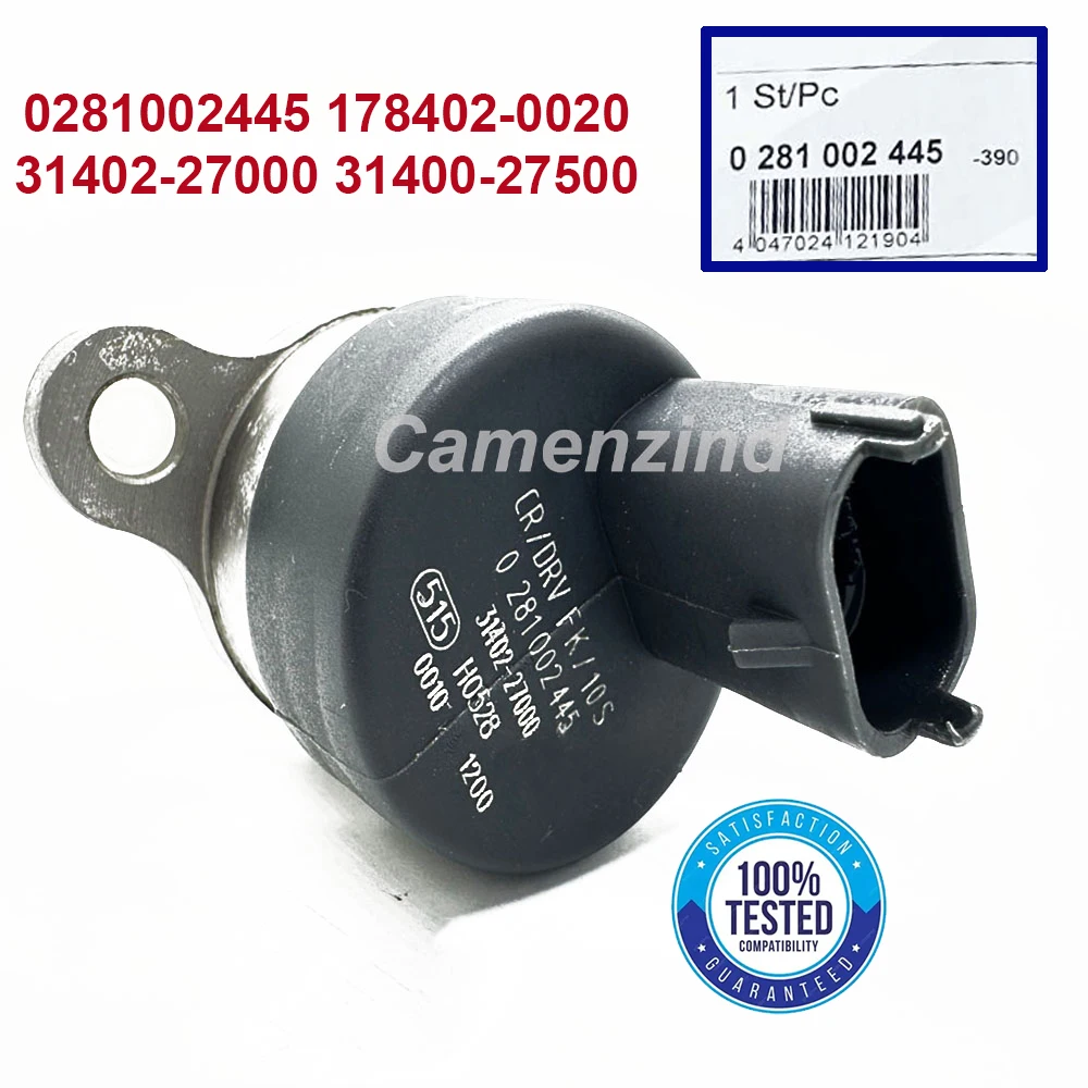 Regulador de Presión Common Rail DRV 0281002445 178402-0020 31402-27000 31400-27500 0281002732 0281002718 para Hyundai KIA