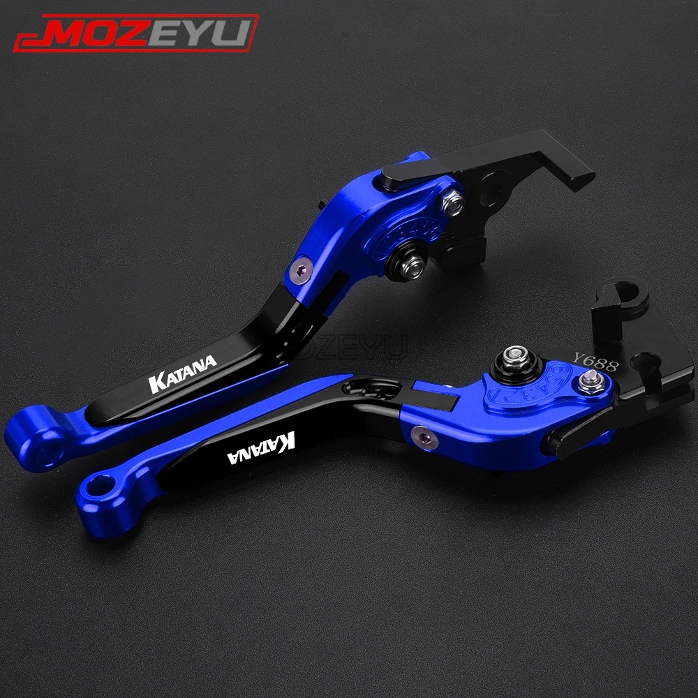 

Motorcycle Folding Brake Lever Clutch Lever Handle For SUZUKI KATANA GSX600F GSX750F 1989-2007 2006 2005 2004 2003 2002 2001