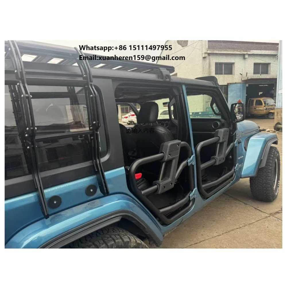 

Half Door Tube Door for Jeep Wrangler JL 2018-2025 Replacement Front/Rear Doors Off-Road Accessories J9062