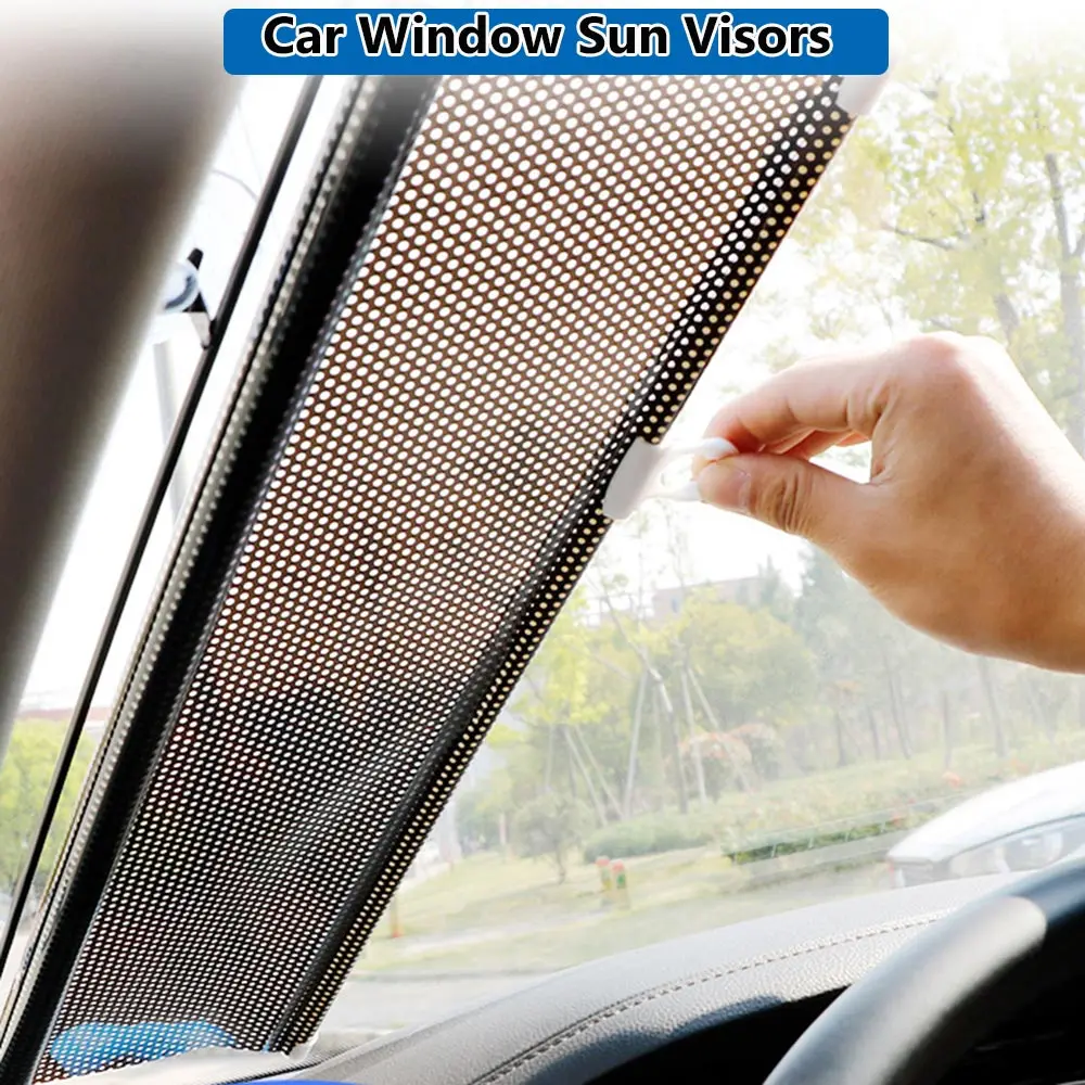 

Front Car Retractable Windshield Sun Shade Visor SUV Window Folding Block Cover
