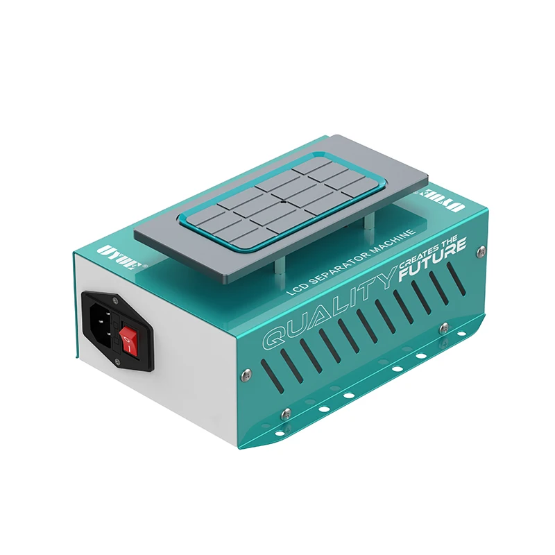 UYUE 958S LCD 스크린 분리기 기계 휴대 전화 OCA 접착제 제거 홀더 기계 용 내장 진공 펌프