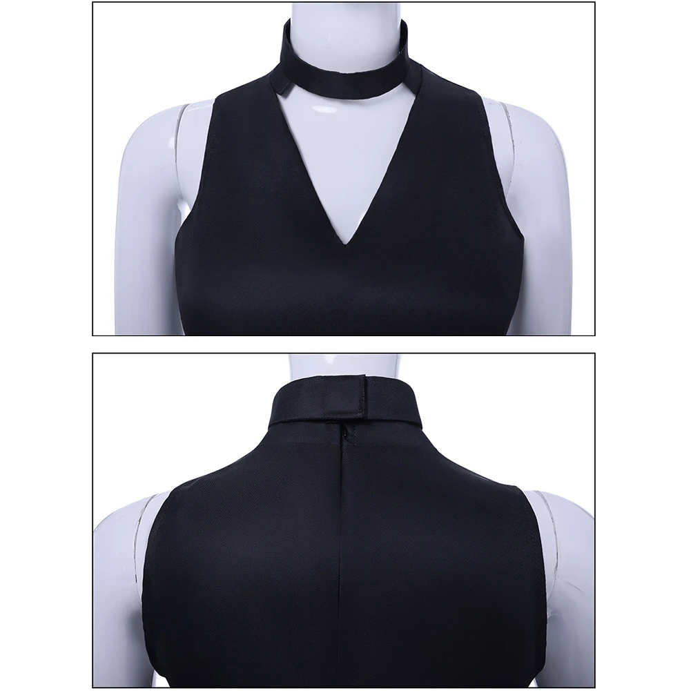 Panty y medias de Anime para Cosplay, Top de poliuretano, pantalones, peluca, disfraz de juego de rol, traje femenino, ropa para fiesta de Carnaval y Halloween