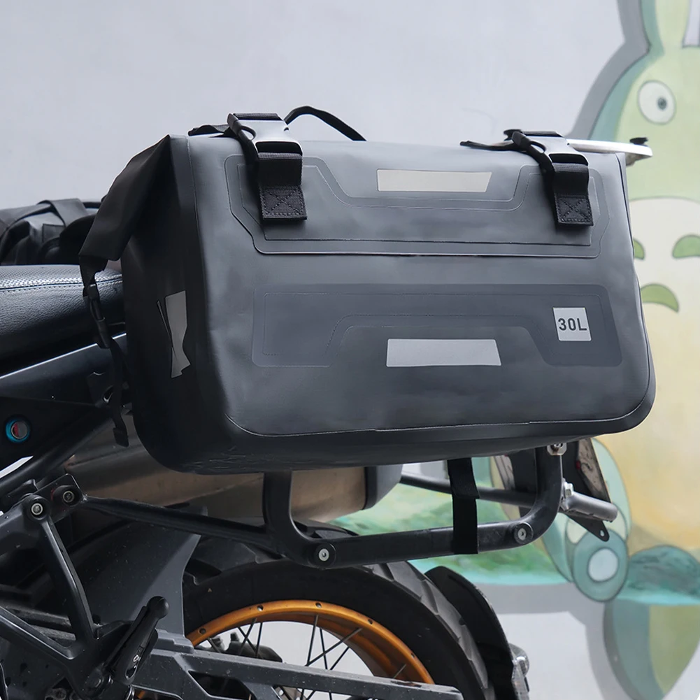 30L Motorcycle Saddle Bag Large Capacity Travel Camel Bag Multifunction Motorcycle Side Bag Motorcycle Modification Accessories