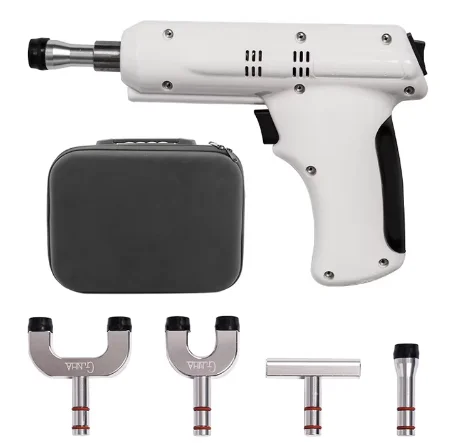 

Spine Electric Massage Gun Back Micro-Current Pulse Cervical Massage Correction Tool Bit Manual Back Activator with Four Probes