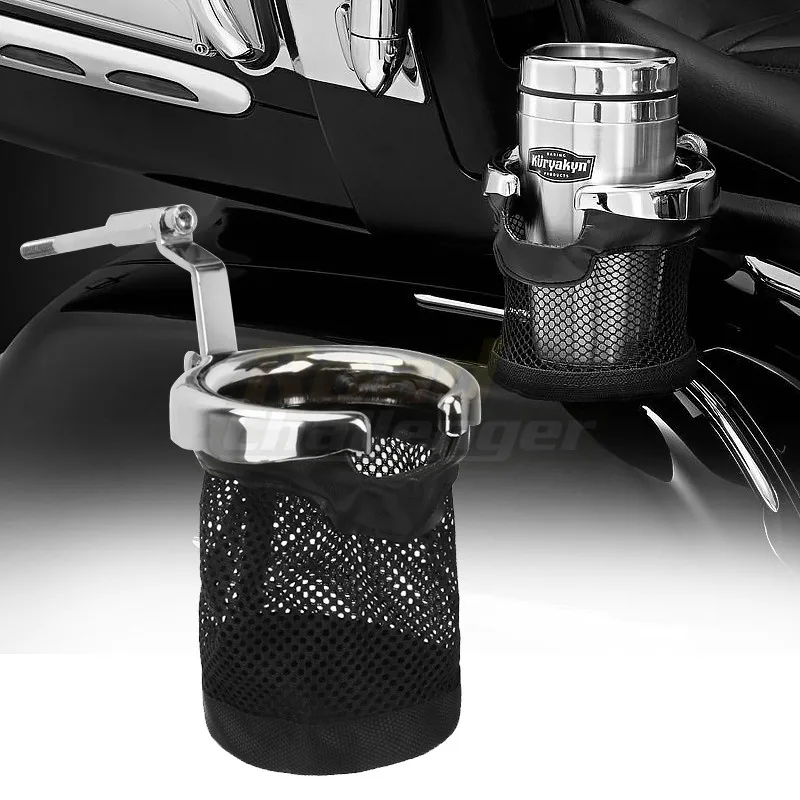 Uchwyt kubka do picia motocykla dla Honda Goldwing 1800 GL1800 2001-2015 F6B 2013-2015 nowy uchwyt na filiżanki pasażera z tyłu
