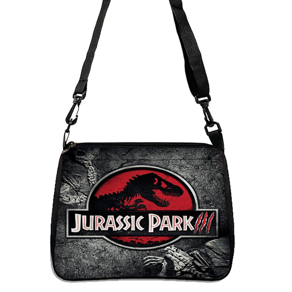 Schultertaschen mit Jurassic-Park-Aufdruck, Umhängetasche, lässige Shopper-Tasche, Festival-Geschenk-Geldbörse 5.23 – Detail 6