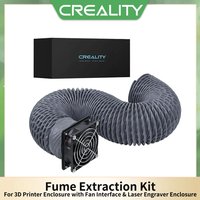 Creality Fume Extraction Kit Efficient Ventilation for 3D Printer Enclosure with Fan Interface and Laser Engraver Enclosure