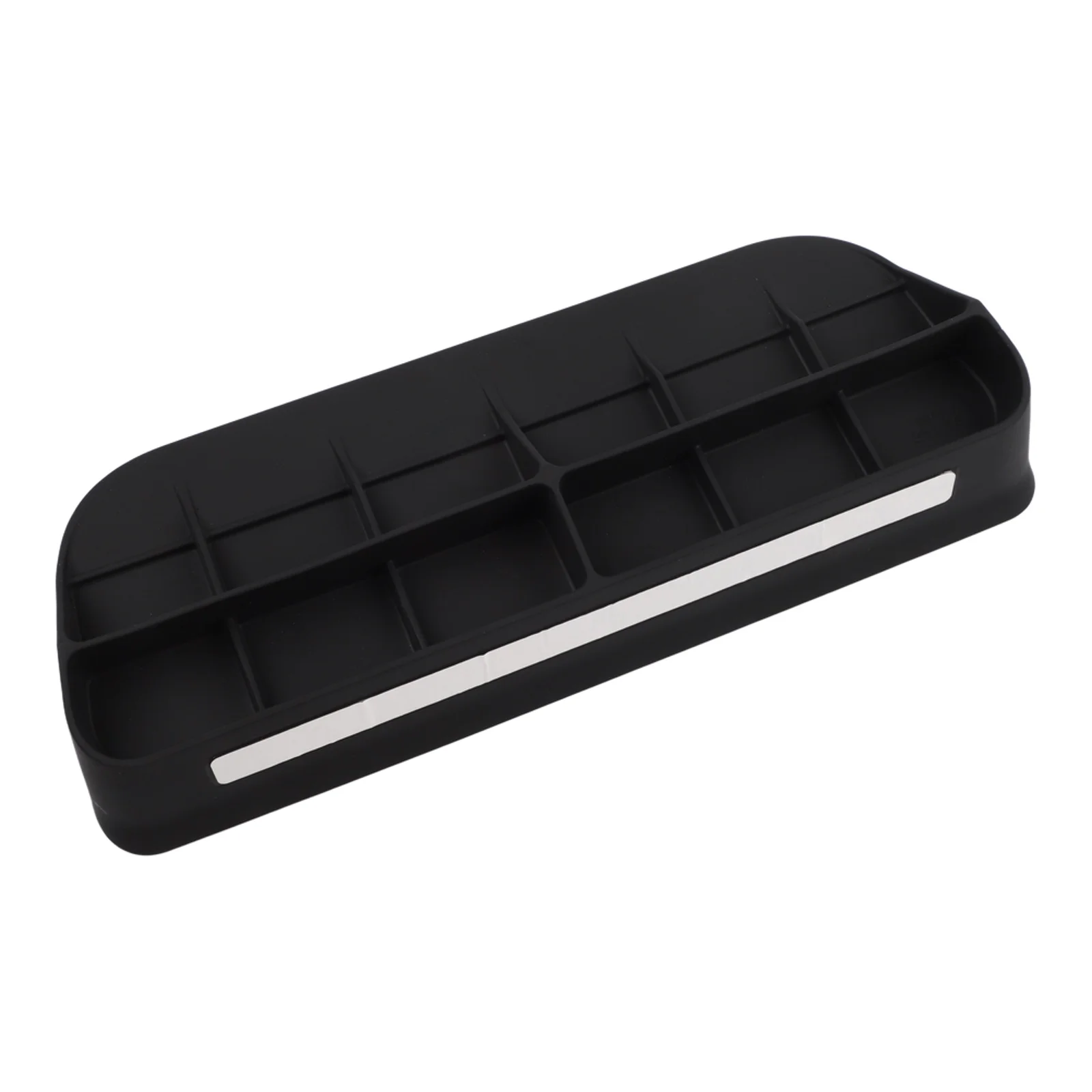 Silicone Storage Compartment for KIA For EV3 2024 2025 Center Console Behind Infotainment Screen for Tissues Electronic Devices