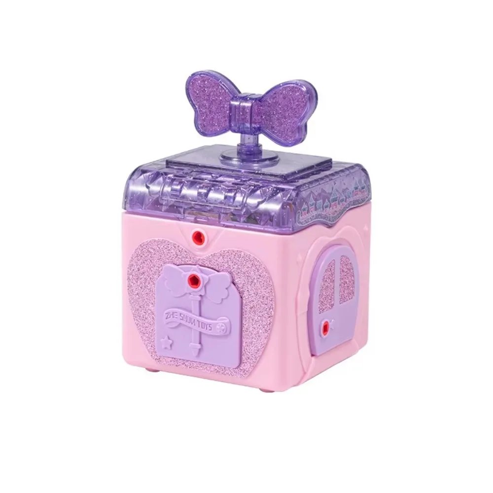 

Princess Girl Treasure Chest With Lock Key DIY Handmade Girls Jewelry Box Educational Toys Cartoon Toys Girl's Jewelry Toys