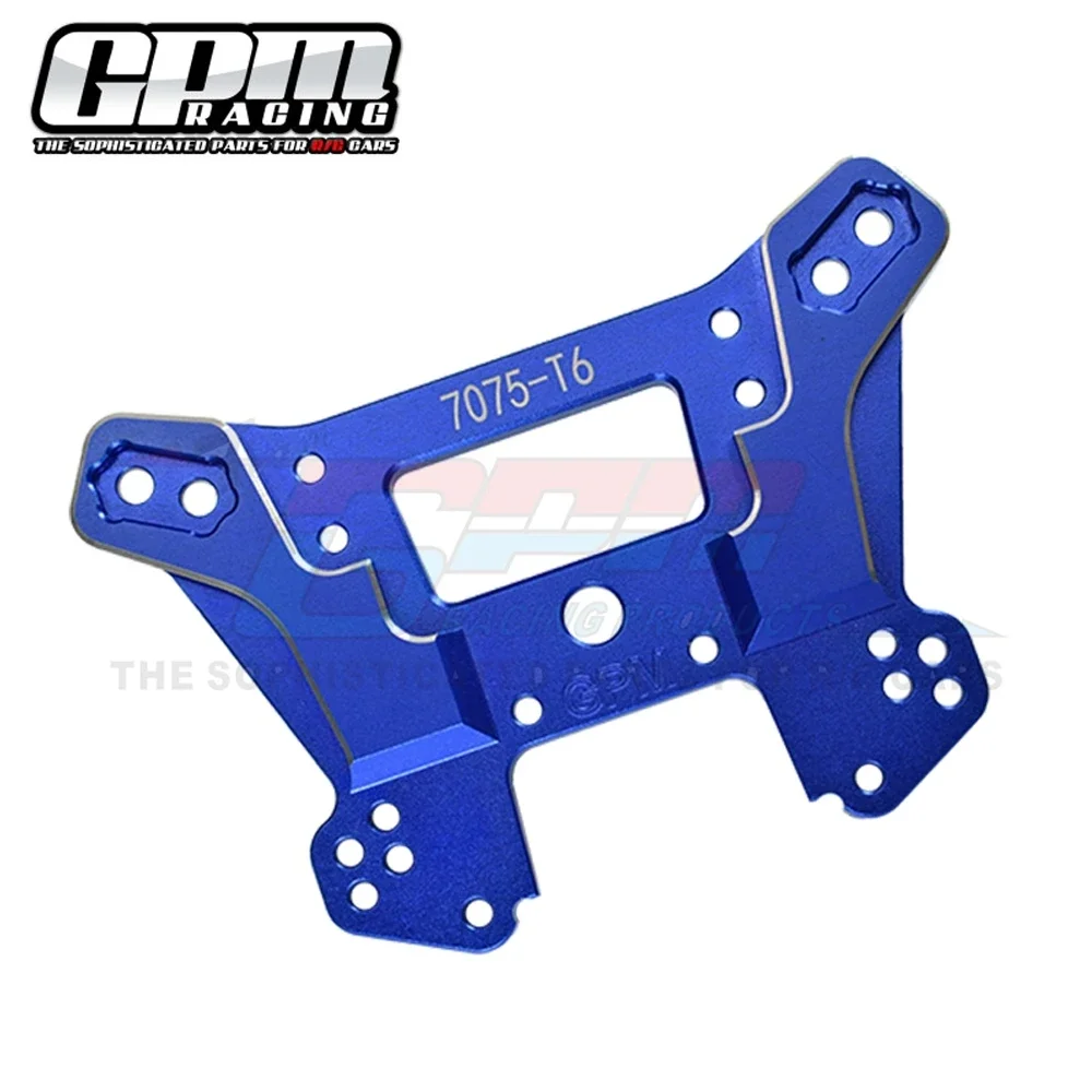 GPM Metal 7075 Alloy Front Shock Tower Shock Absorber Bracket Plate 9539 for Traxxas 1/8 Sledge 4WD Monster Truck 95076-4 RC Car