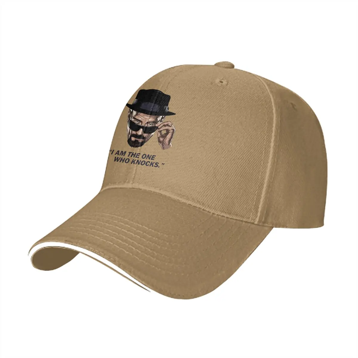 I am the One Who Knocks Baseball Caps Peaked Cap Breaking Bad Walter White TV Show Sun Shade Hats for Men Women