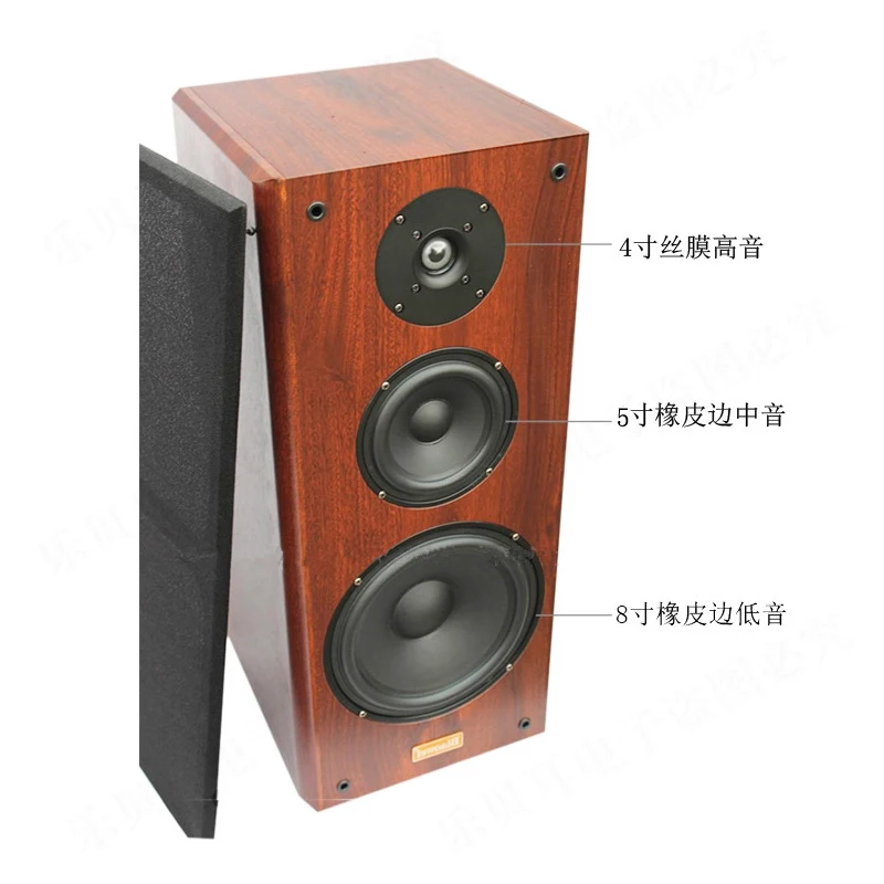 Imagem -03 - Febre Estéreo Hifi Estante Speaker de Alta Potência Passiva Estante Speaker Way k Song Piso de Home Theater 150w