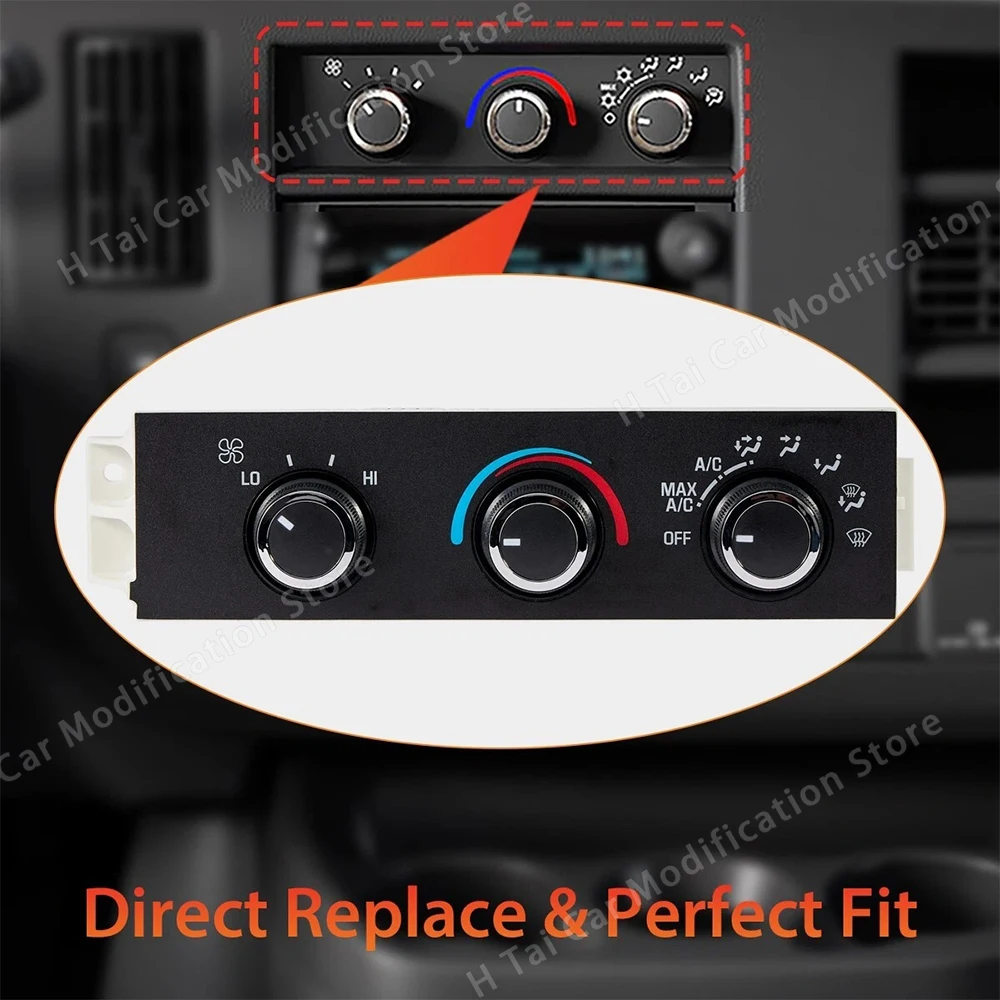 599-217-AC-Control-Switch-Panel-Module-For-GMC-Savana-Chevrolet-Express-2500-3500-1996-2020-Car-Air-Conditioning-Heater-Parts