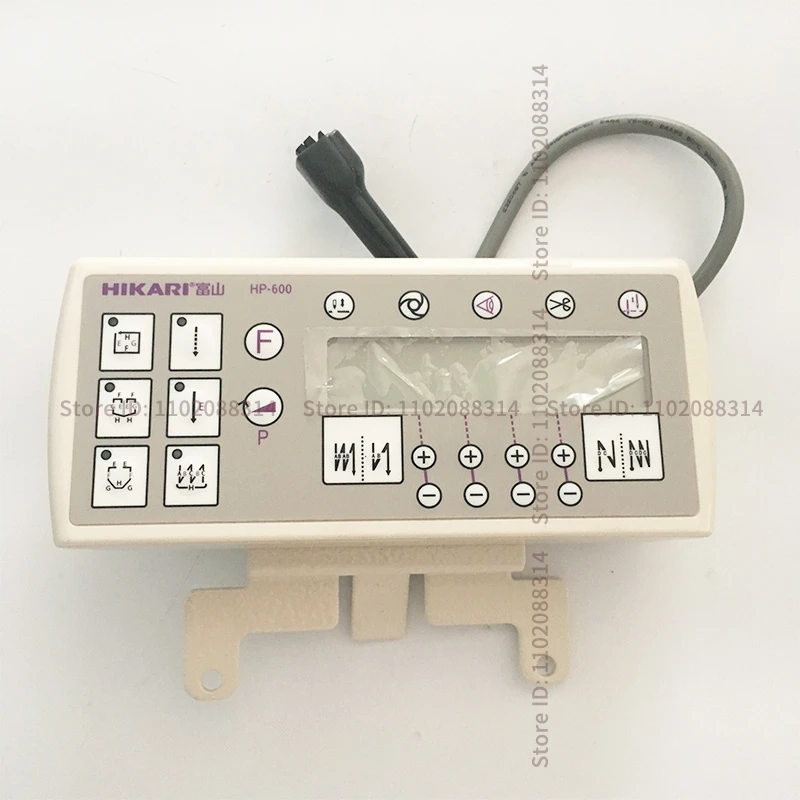 HIKARI HP-600 Operation Panel Board Set Assy 102.12-01/HP600 Control Box Components Lockstitch Industrial Sewing Machine Parts