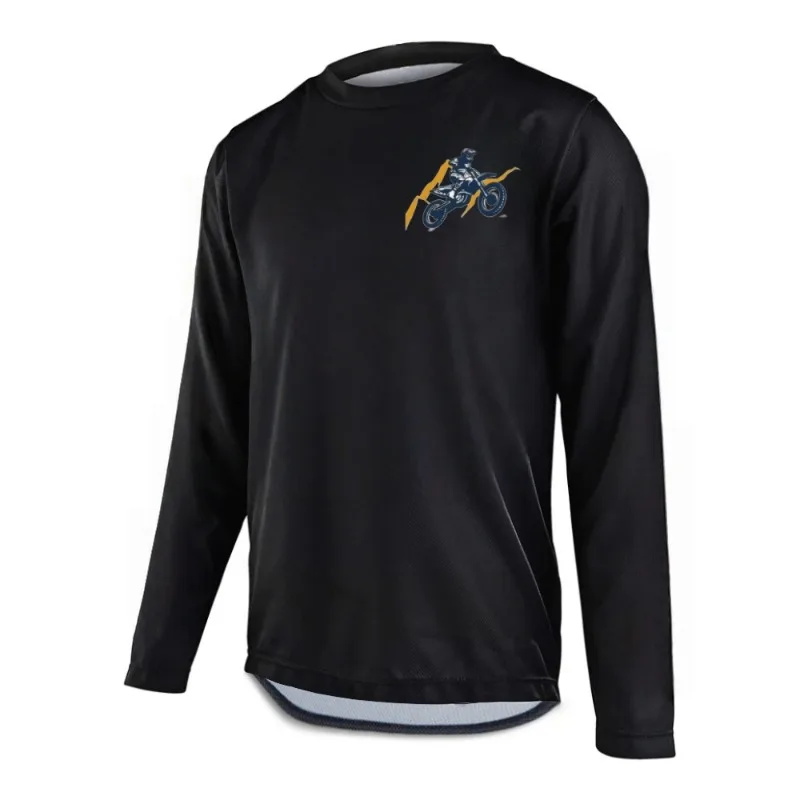 

Мужская футболка с длинными рукавами, внедорожный мотоцикл, одежда для езды на горном велосипеде, быстросохнущая дышащая повседневная рубашка