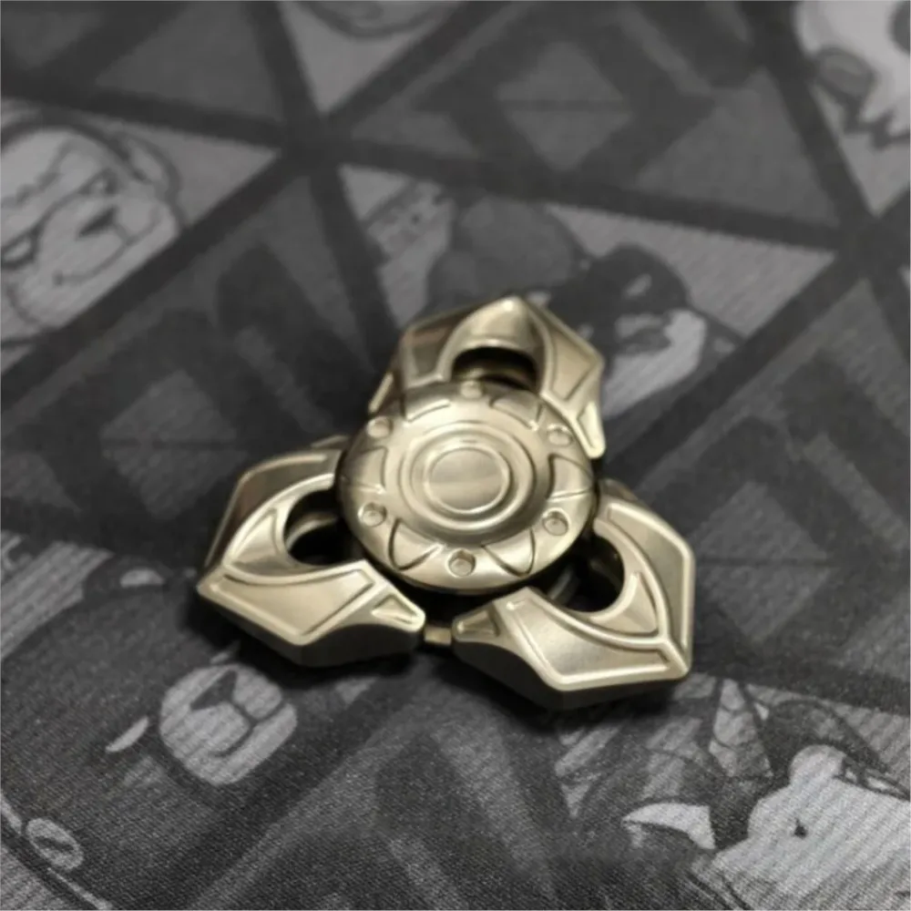 KillAll Unhappy EDC LIAN Ultra Fidget Spinner Fidget Toys For Adults Anxiety Toys Stainless Steel Handling Feel Fidget Spinner