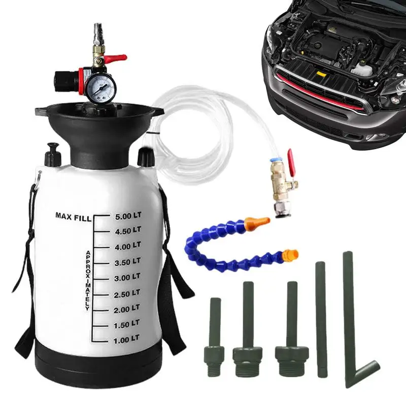 

5L Fluid Pump Automotive Car Oil Fluid Extractor Liquid Oil Transfer Pump Auto Oil Change Syringe Car Vehicle Fuel Gas Transfer