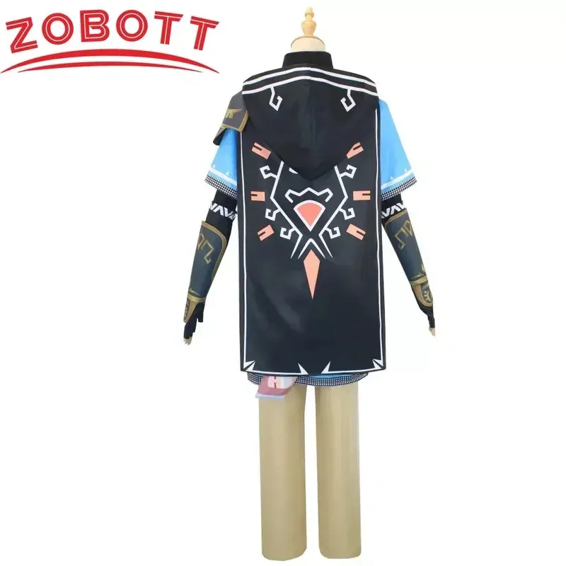 أزياء هاني 2025 من بريث أوف ذا وايلد لينك زي لعبة زيلدا التأثيرية قميص عباءة إكسسوارات مجموعات ملابس للأطفال البالغين من أجل أودو ☆ ★ ww