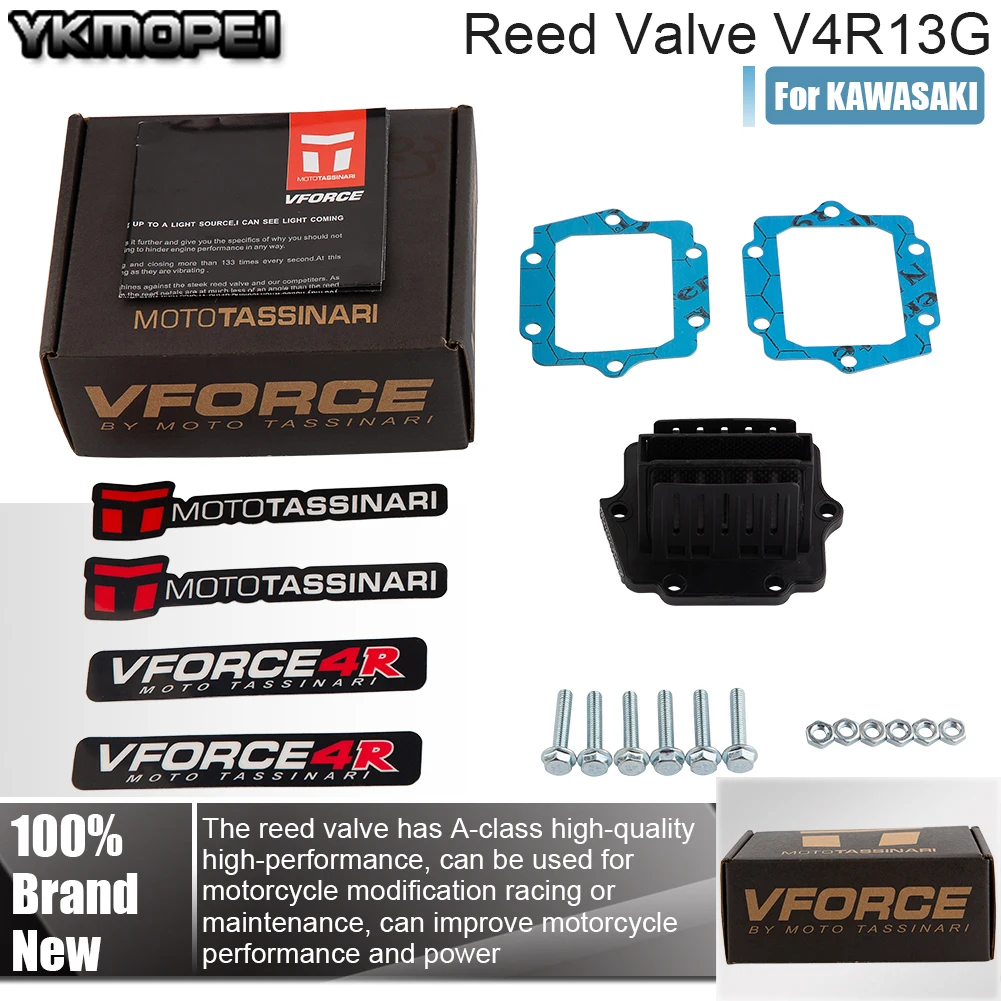 Motorcycle Accessories 4R V4R13G V-Force Vforce 4R Reed Valve Kit For KAWASAKI KMX125 1999 - 2001 KX500 1983 1984 KX 125 500