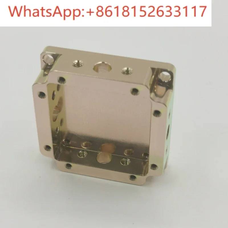 صندوق التدريع طول 34 عرض 34 ارتفاع 12 مللي متر غلاف معدني ألومنيوم لون طبيعي صندوق RF تصنيع باستخدام الحاسب الآلي