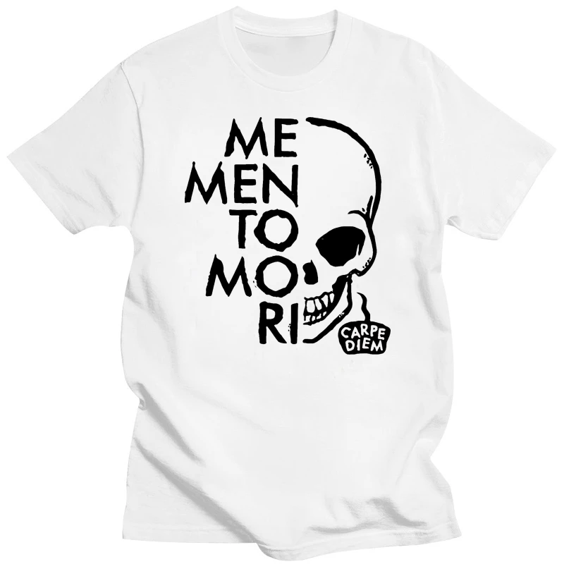 t shirt Meme Shirts Memento Mori Carpe Diem T-Shirt