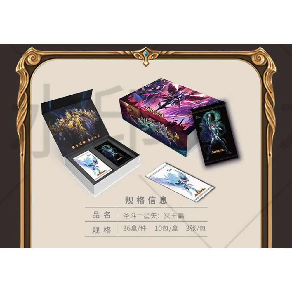 Genuine Saint Cards Collection for Children Limited Exquisite Holographic Stereo Exclusive Badge GR Cards Toys Anniversary Gifts