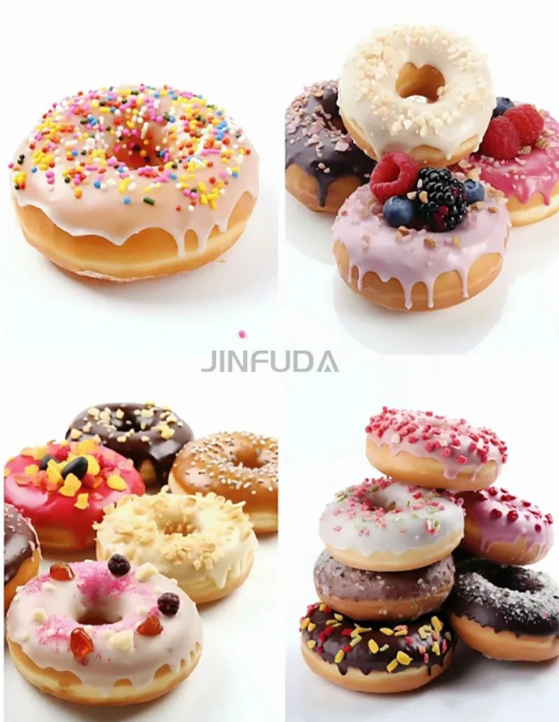 Commercial Doughnut Fryer Maker High Quality Donut Glazing Machine Donut Glazer Donut Decorating Maker - view 6