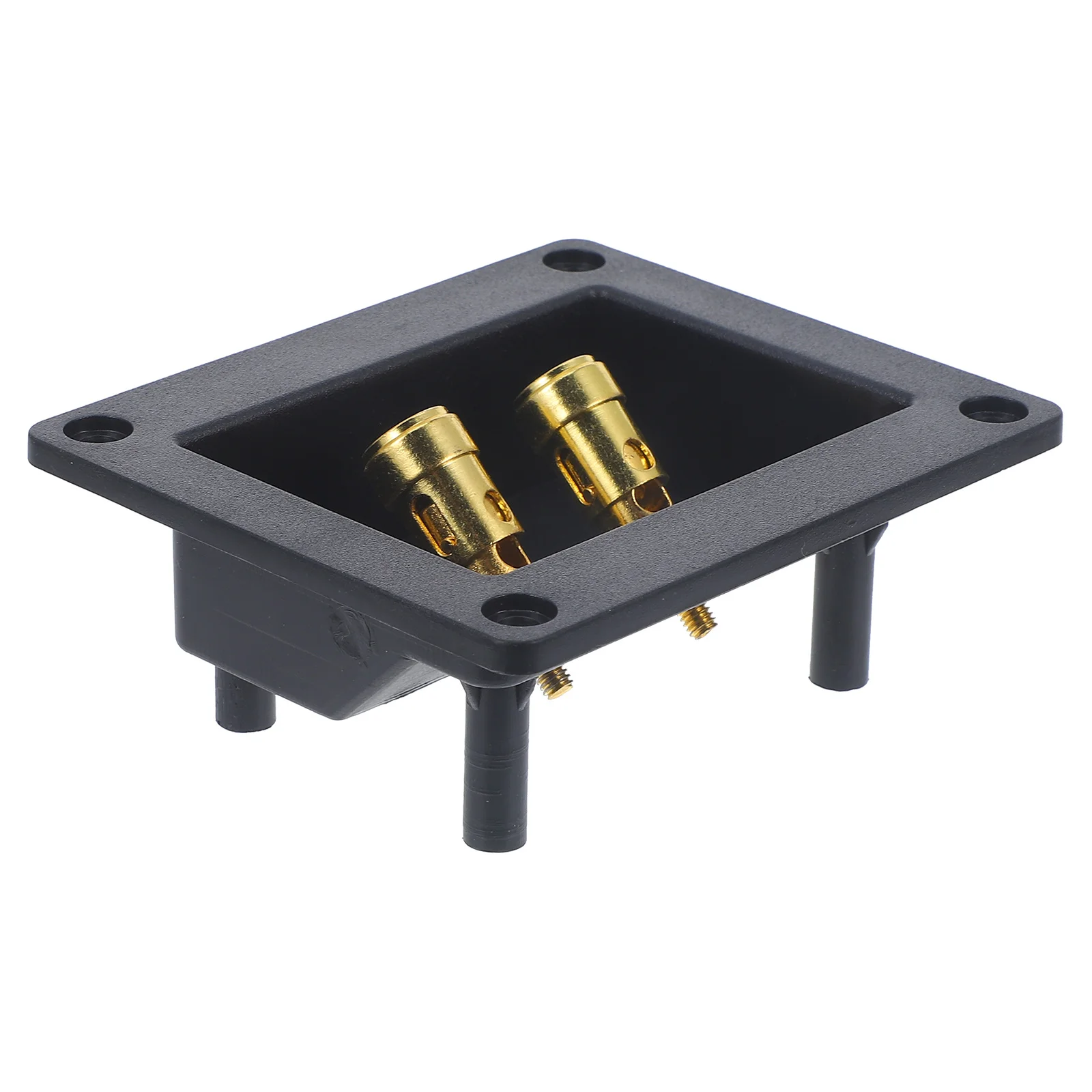 

Car Speaker Terminal Cup 2-Way Speaker Box Connector Plate Secure Wiring Solution for Automotive Audio Equipment Installation