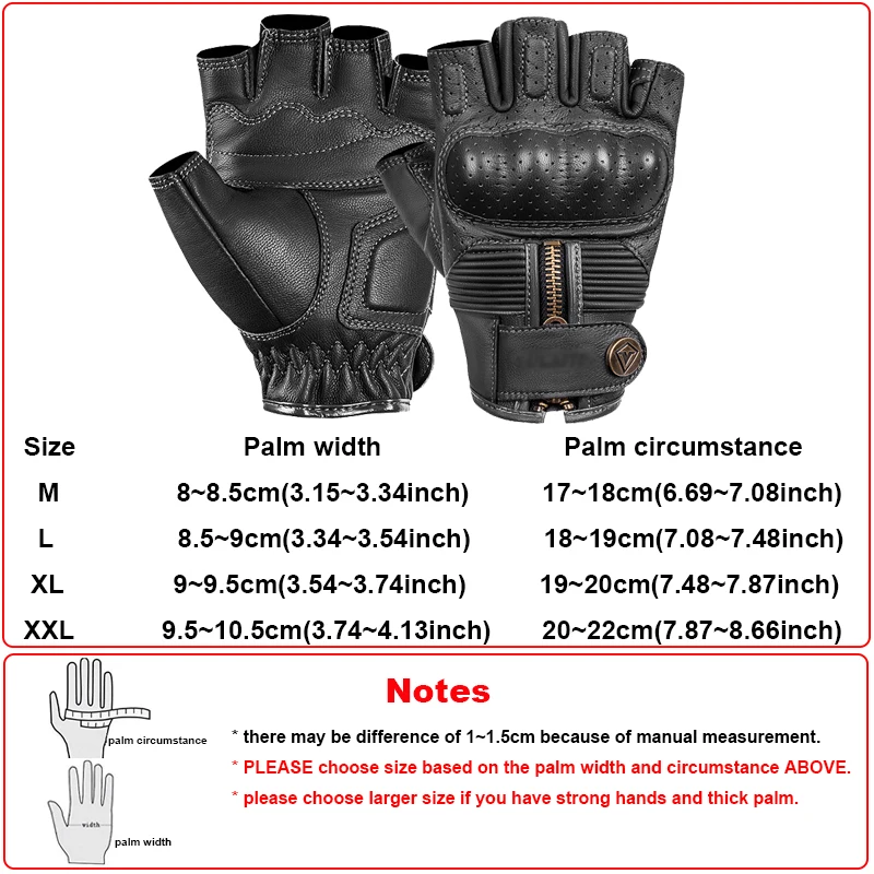 Summer Leather Gloves For Motorcycle Half Finger Gloves Accesorios Para Moto Motocicleta Guantes De Motociclista Piel 오토바이 여름장갑