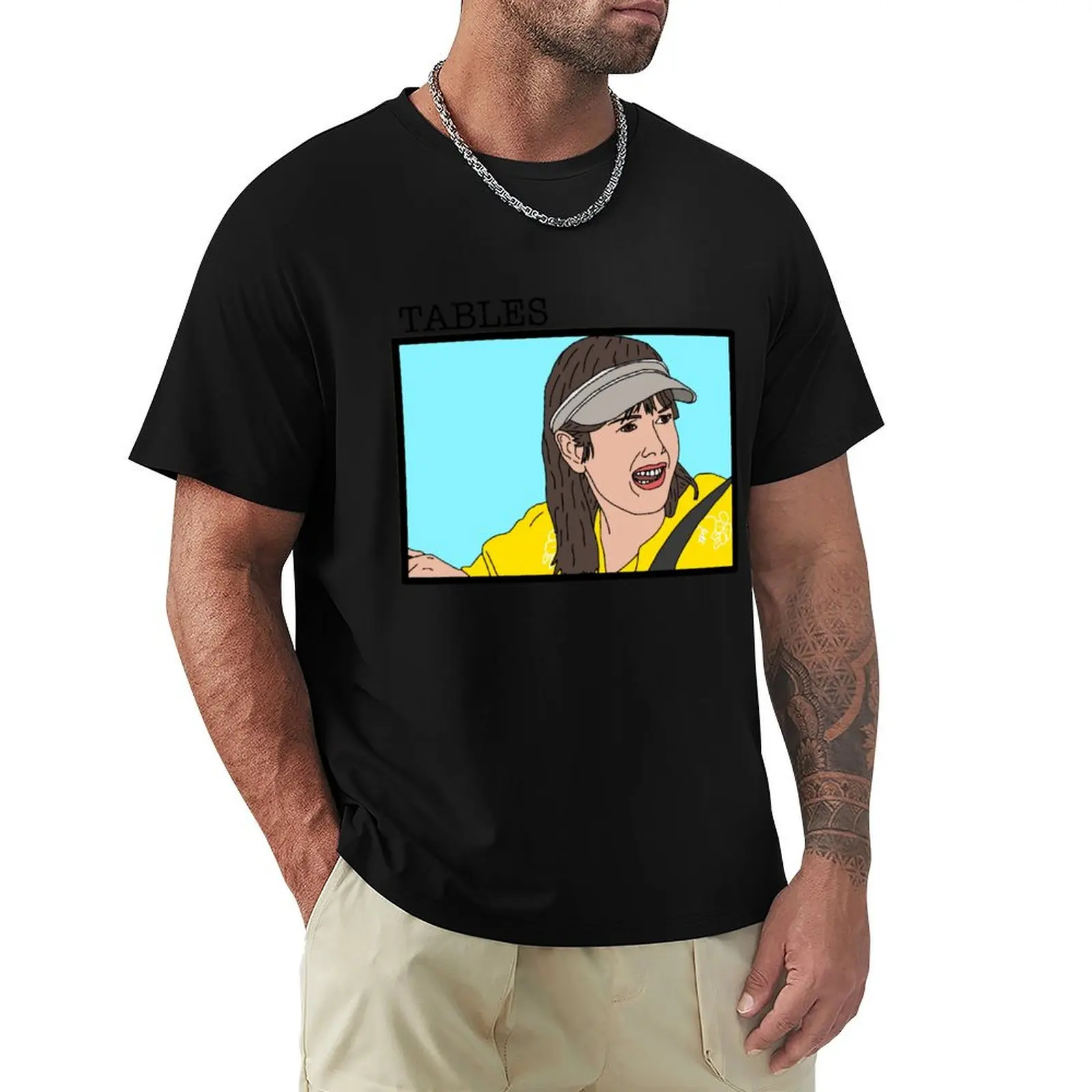 Tables (I Think You Should Leave) T-Shirt Active Sports Short Sleeve Cotton Shirt